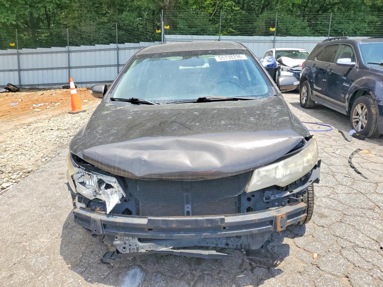 2010 Kia Forte Ex Черный vin: KNAFU4A24A5307713