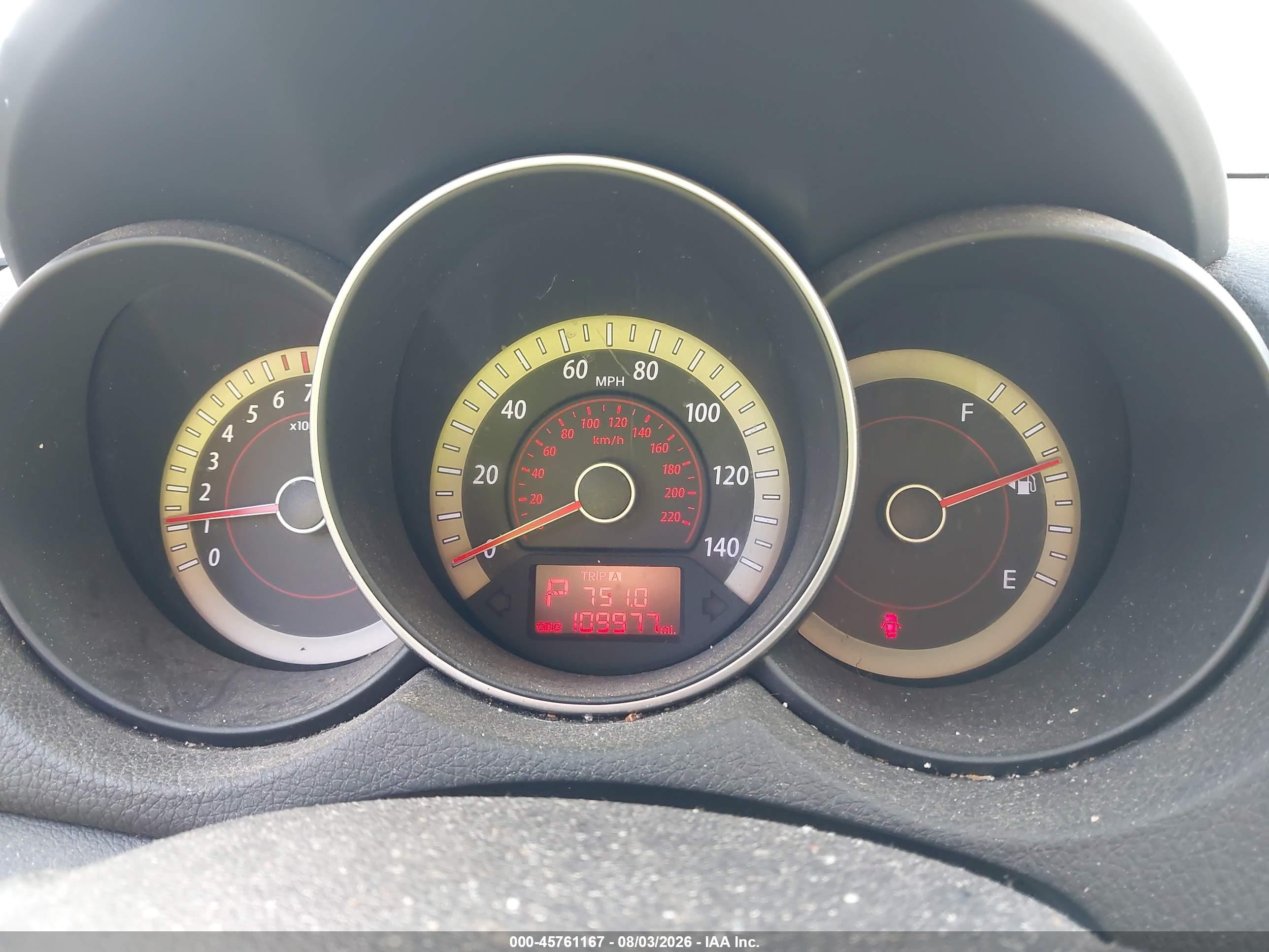 2010 Kia Forte Ex Gray vin: KNAFU4A24A5860779