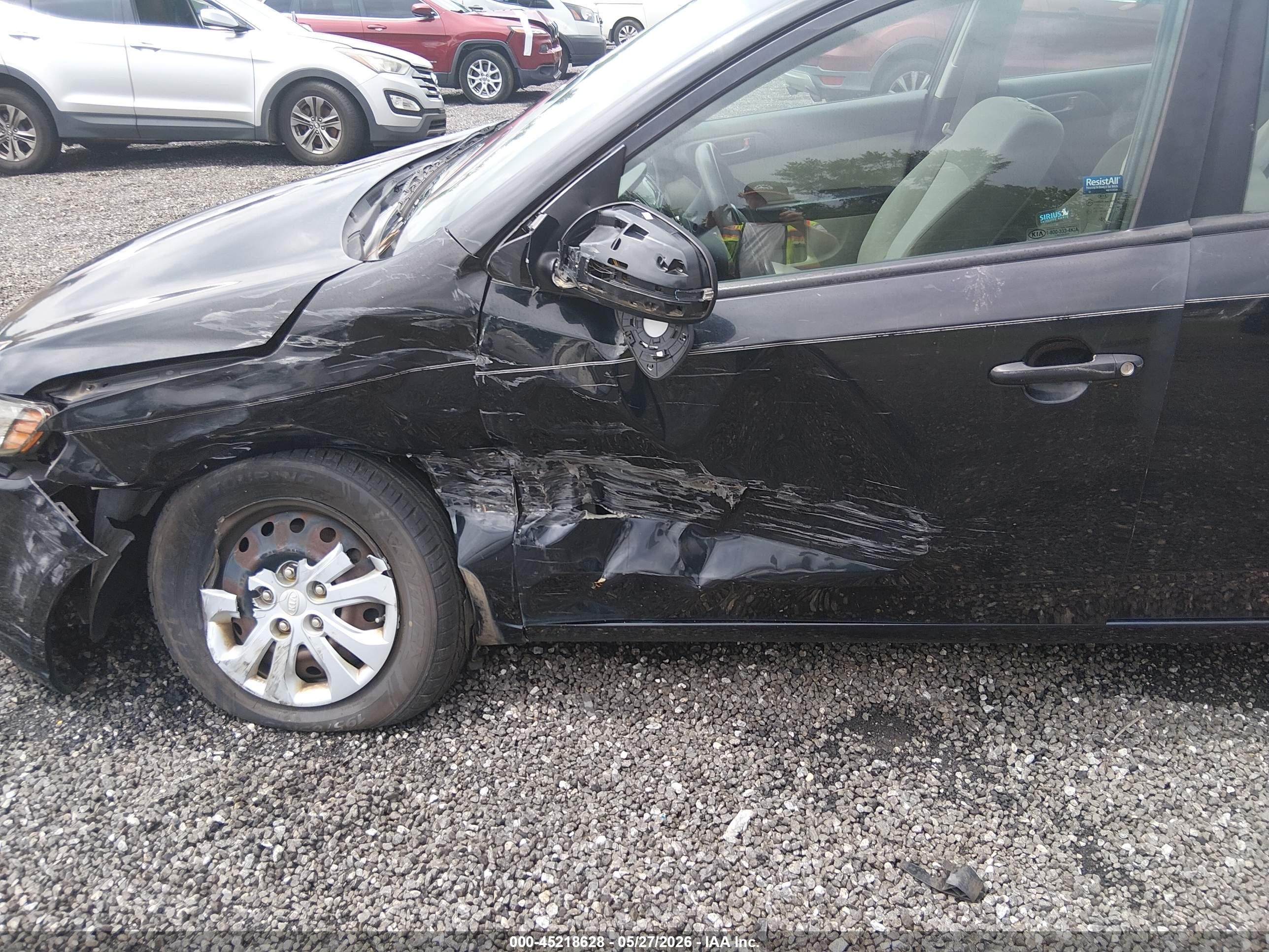 2011 Kia Forte Ex Black vin: KNAFU4A24B5355620