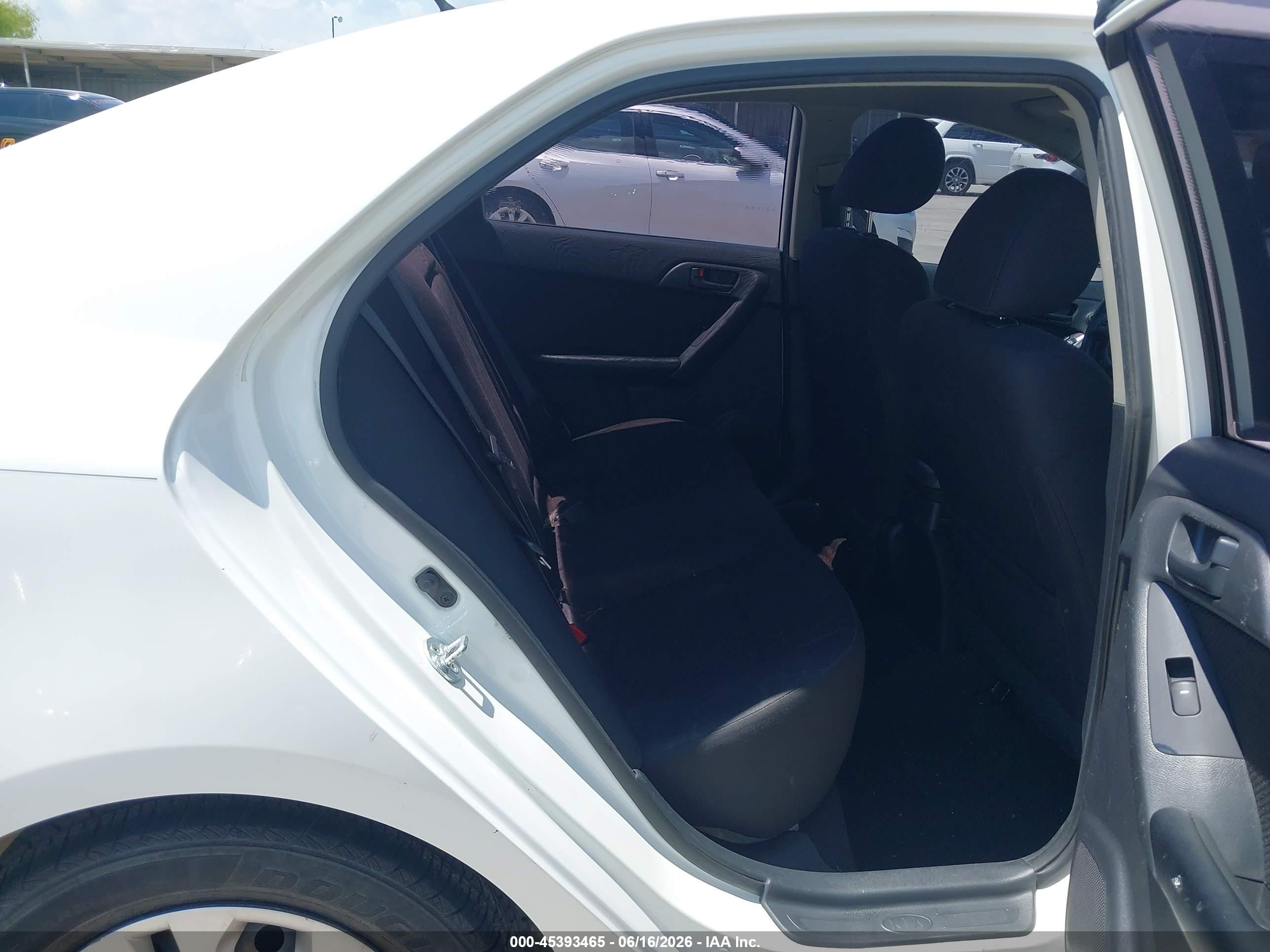 2011 Kia Forte Ex White vin: KNAFU4A24B5435273
