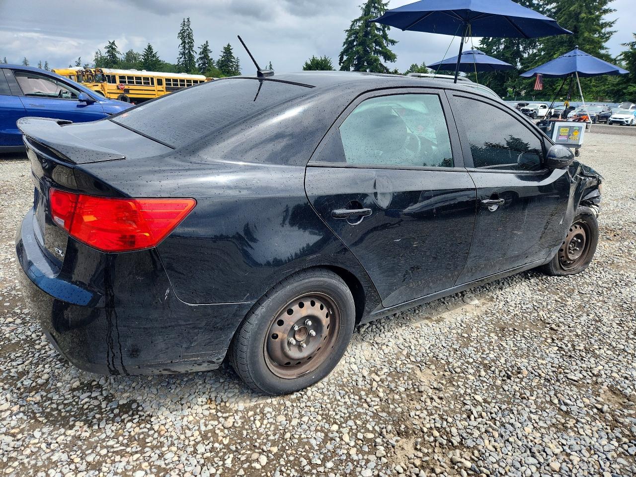 2012 Kia Forte Ex Black vin: KNAFU4A24C5508062