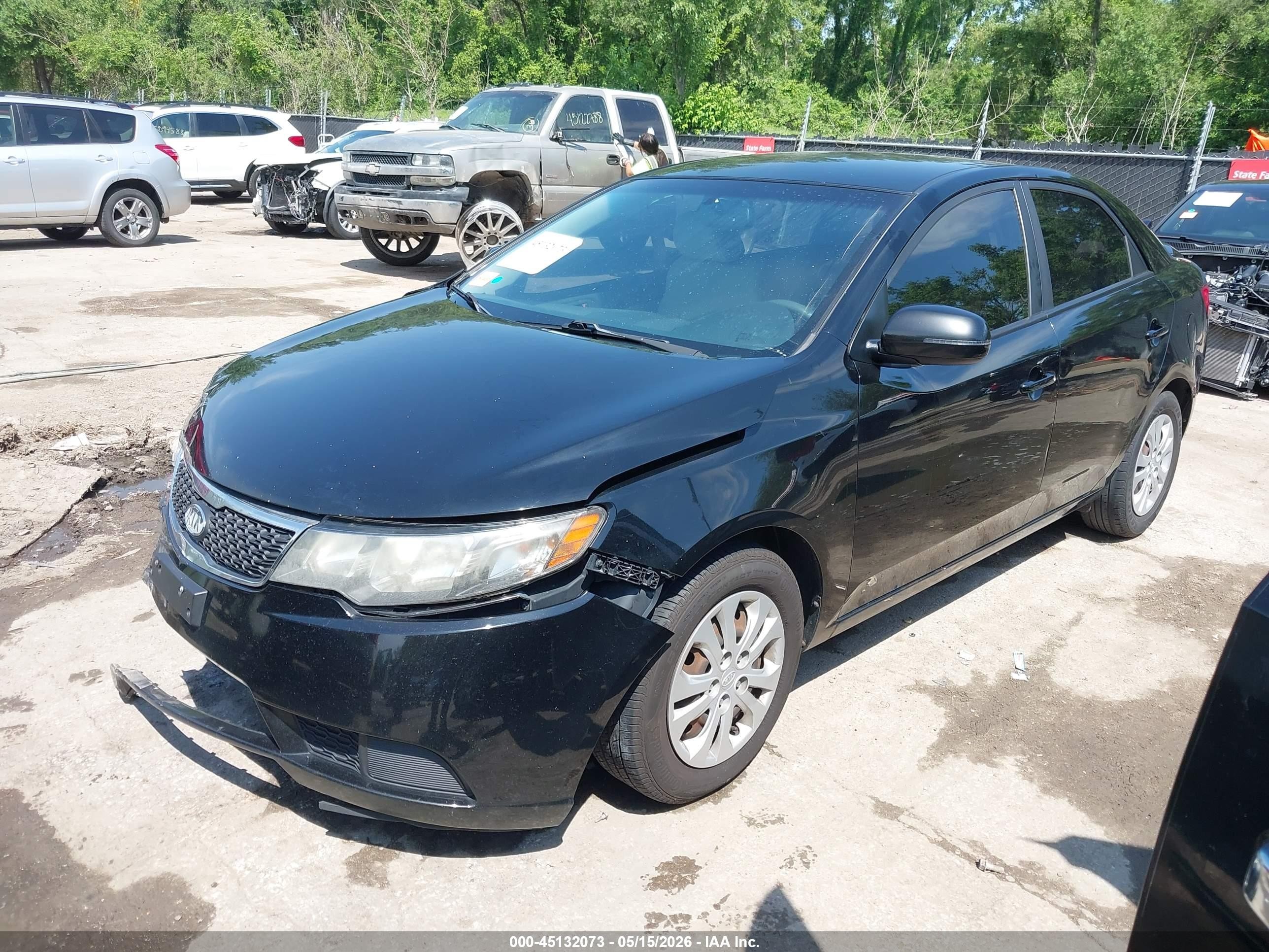 2012 Kia Forte Ex Black vin: KNAFU4A24C5512791