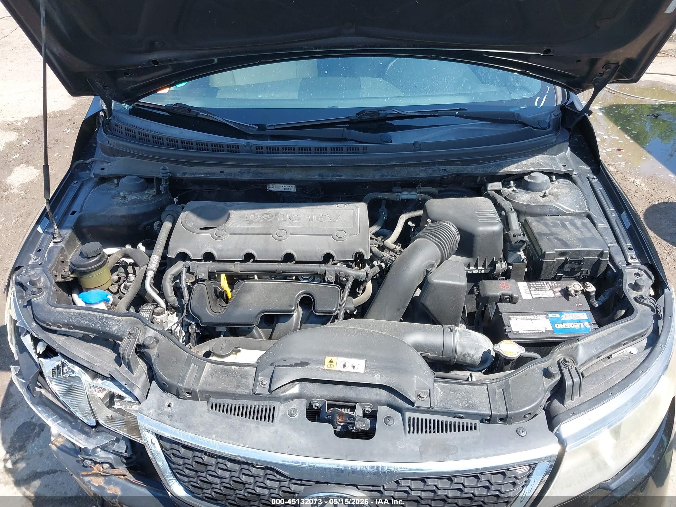2012 Kia Forte Ex Black vin: KNAFU4A24C5512791