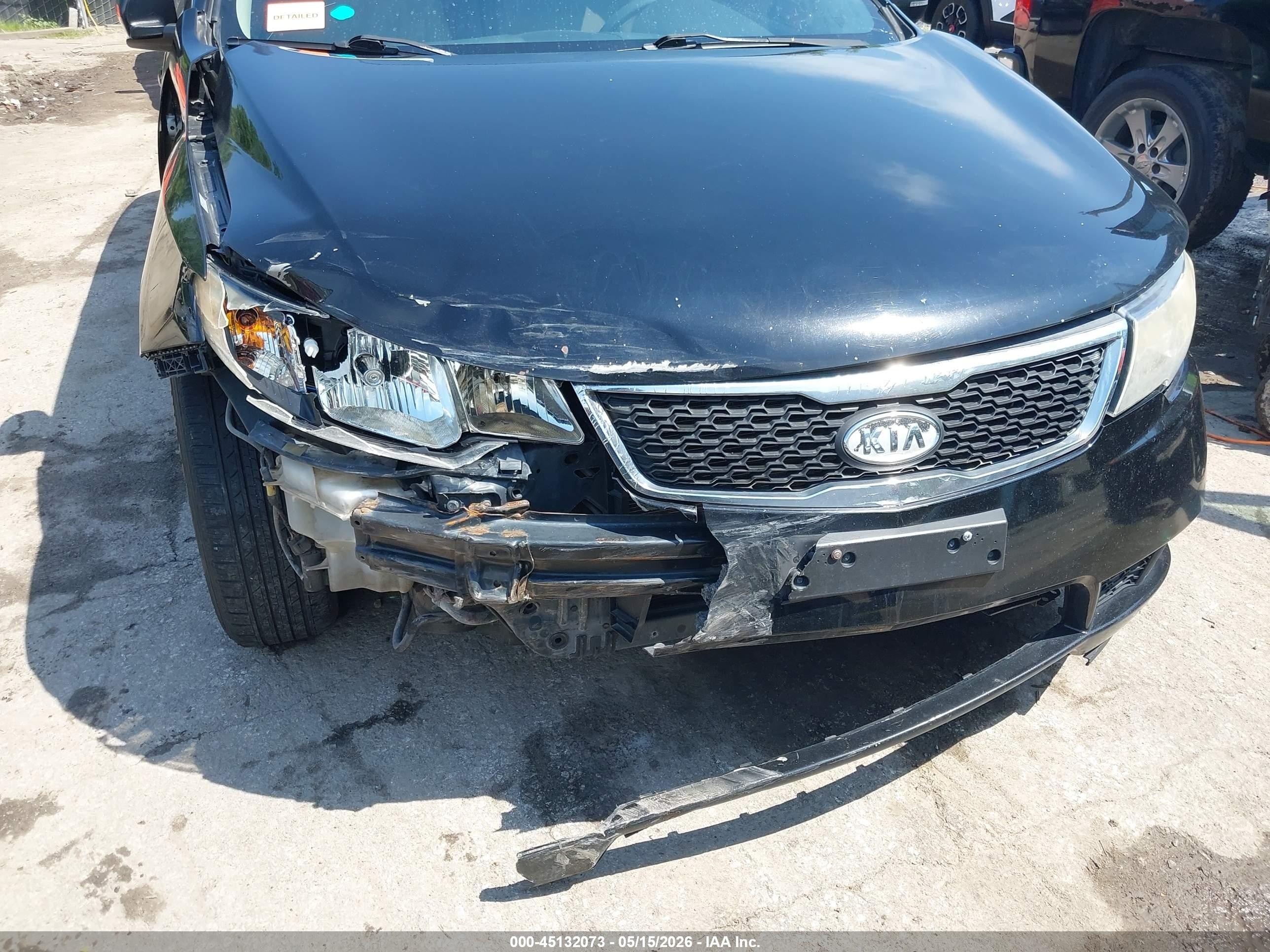 2012 Kia Forte Ex Black vin: KNAFU4A24C5512791