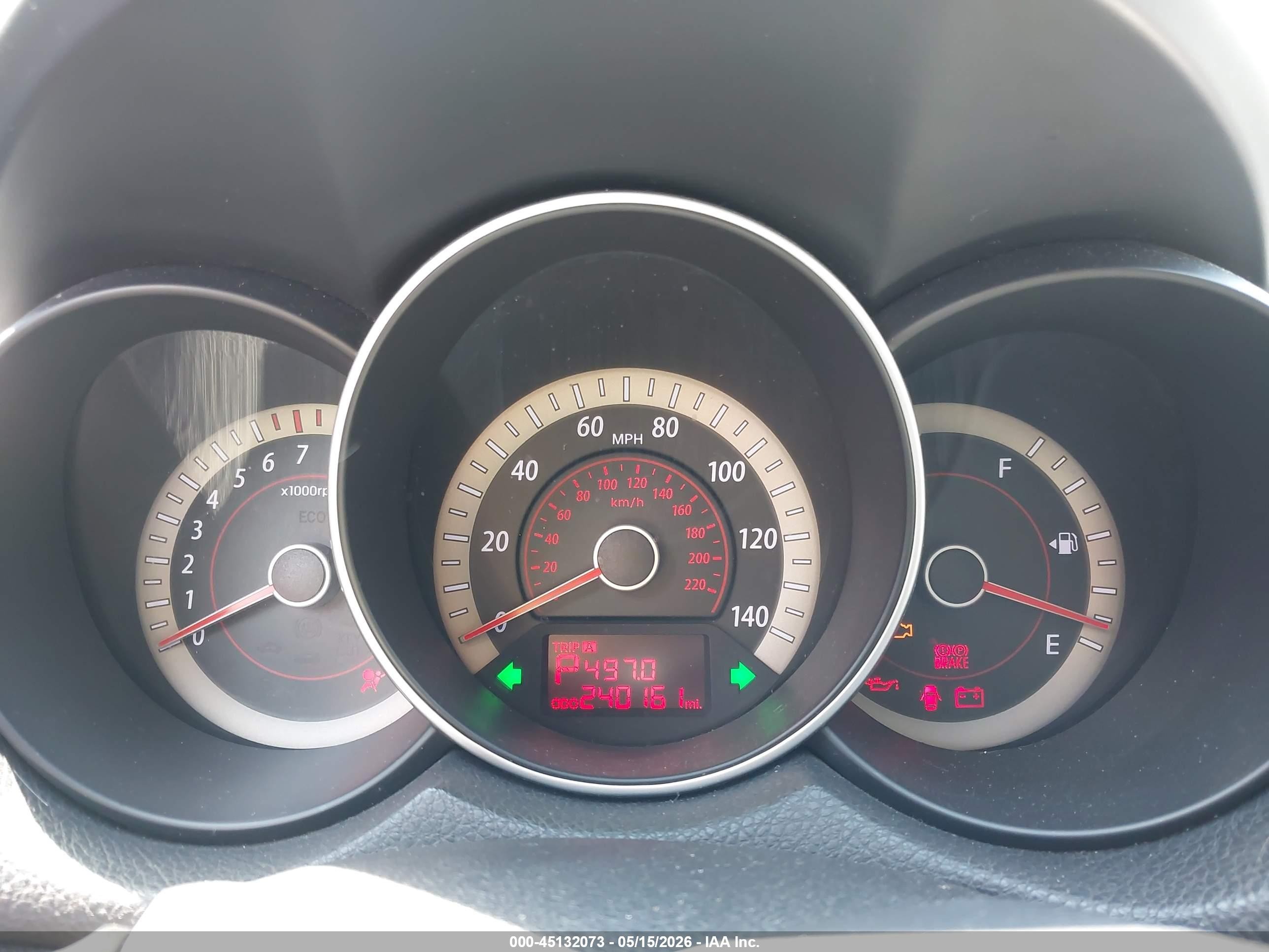 2012 Kia Forte Ex Black vin: KNAFU4A24C5512791
