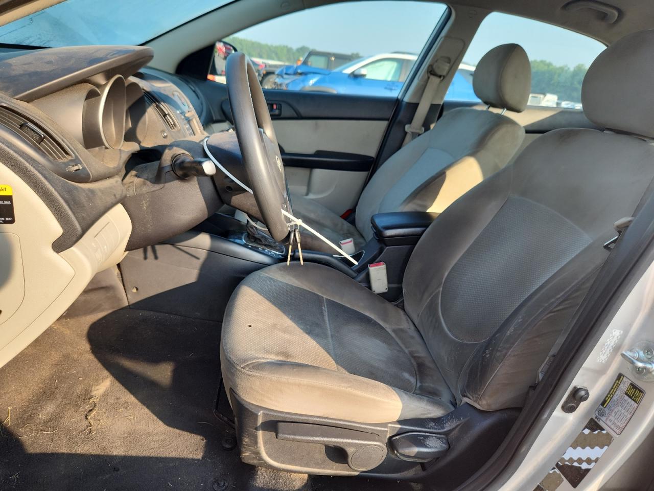 2012 Kia Forte Ex Серебряный vin: KNAFU4A24C5514055