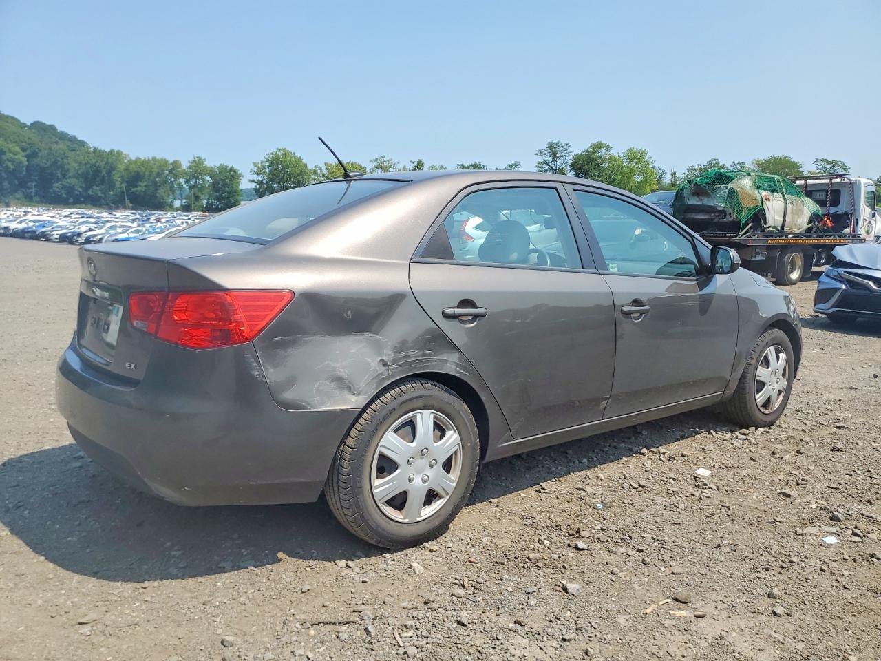 2012 Kia Forte Ex Brown vin: KNAFU4A24C5533110