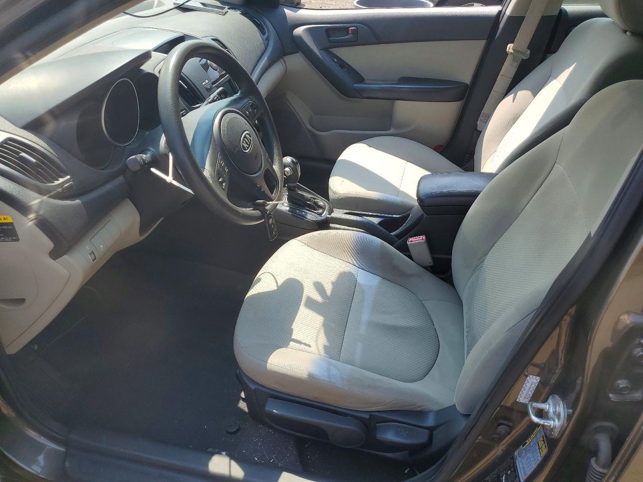 2012 Kia Forte Ex Brown vin: KNAFU4A24C5533110