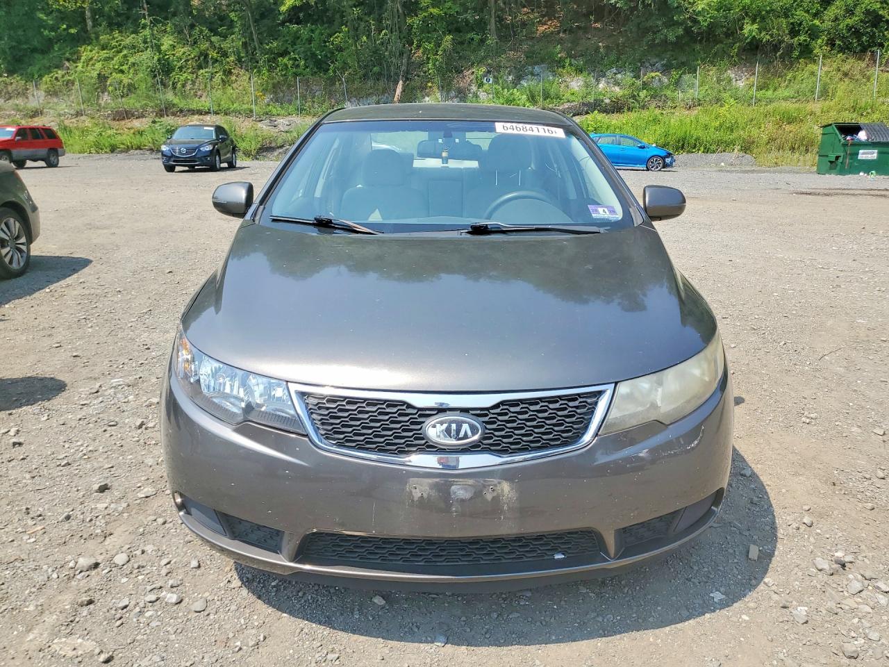 2012 Kia Forte Ex Brown vin: KNAFU4A24C5533110