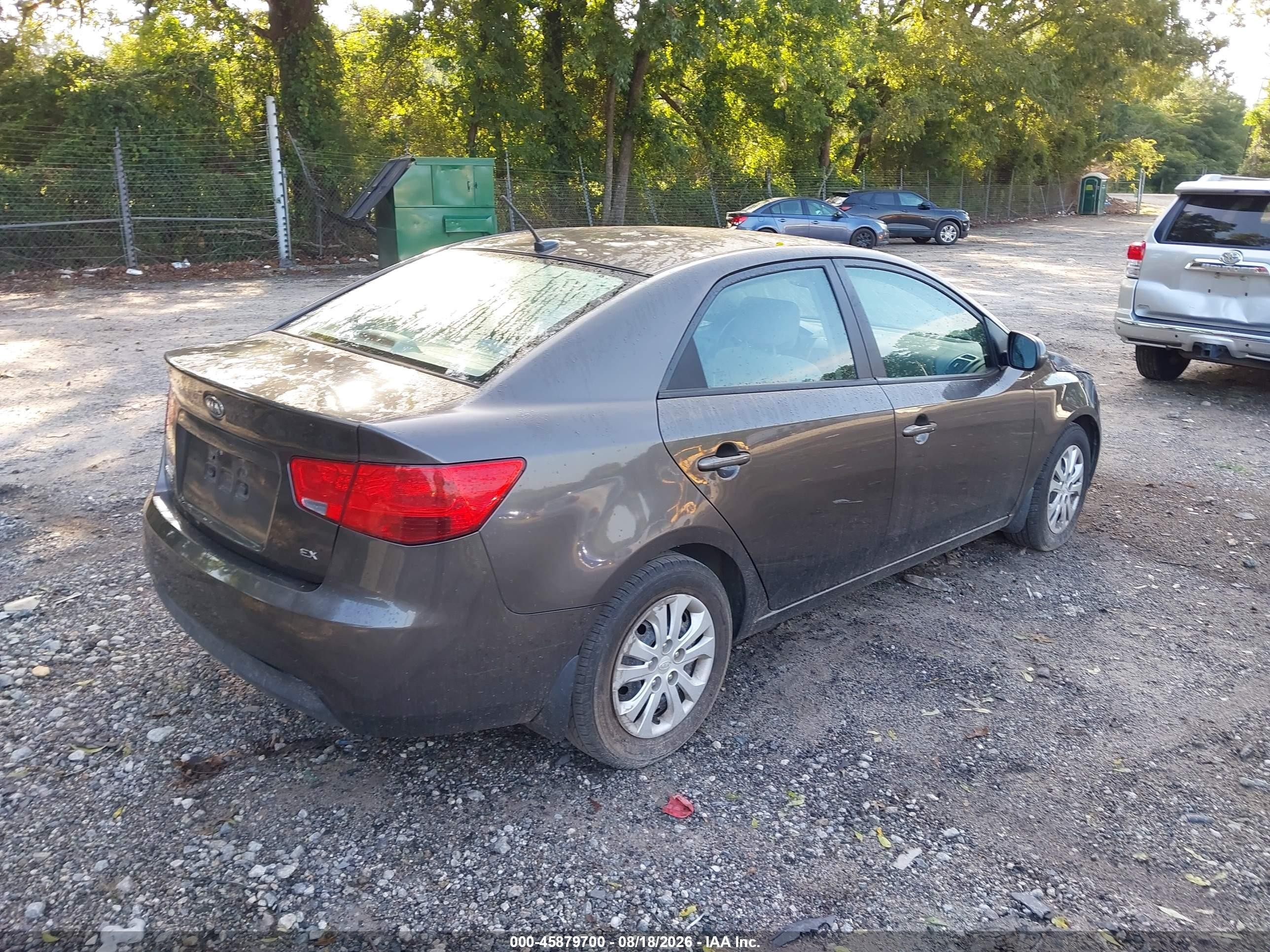 2012 Kia Forte Ex Silver vin: KNAFU4A24C5546729