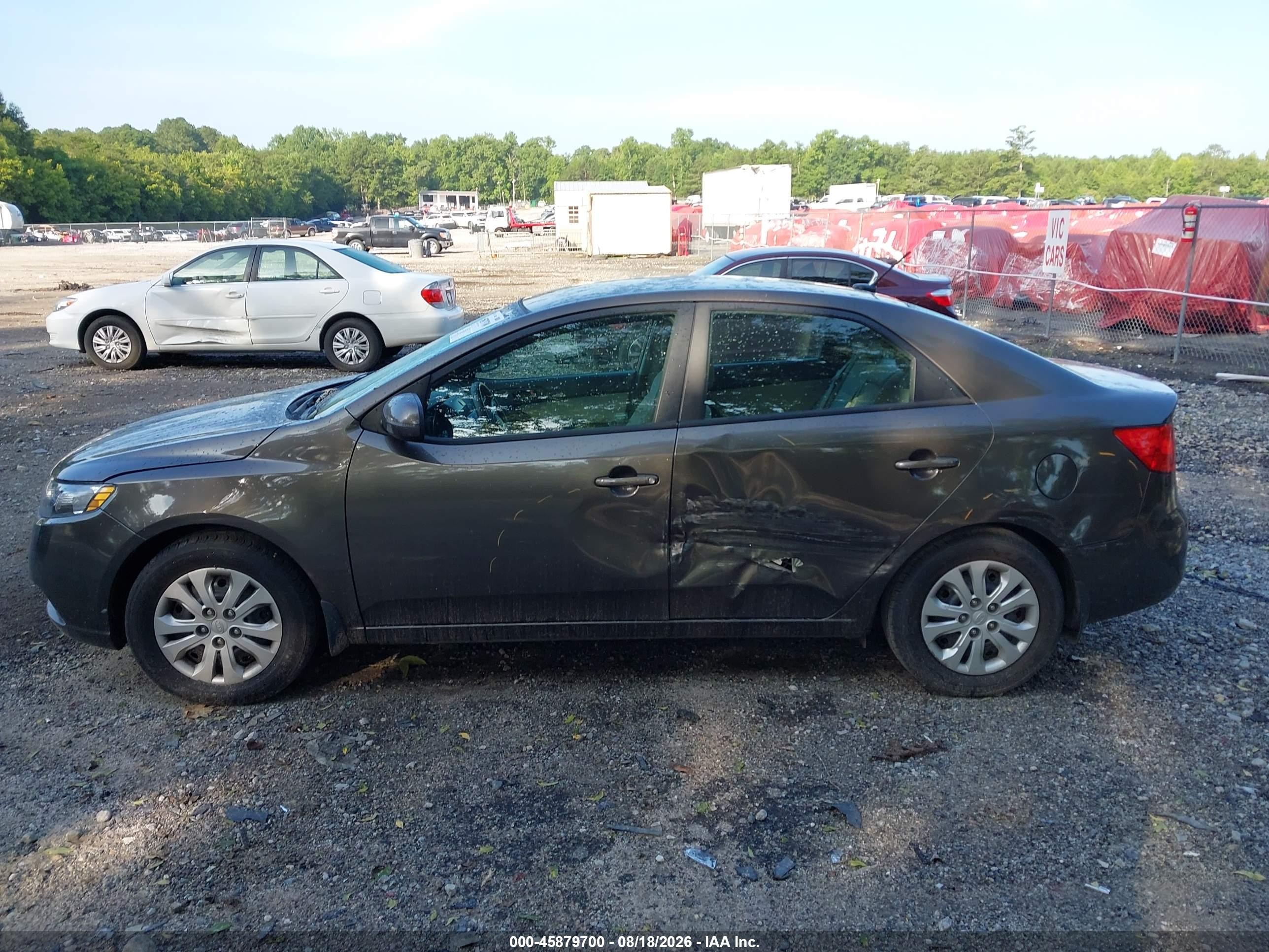 2012 Kia Forte Ex Silver vin: KNAFU4A24C5546729