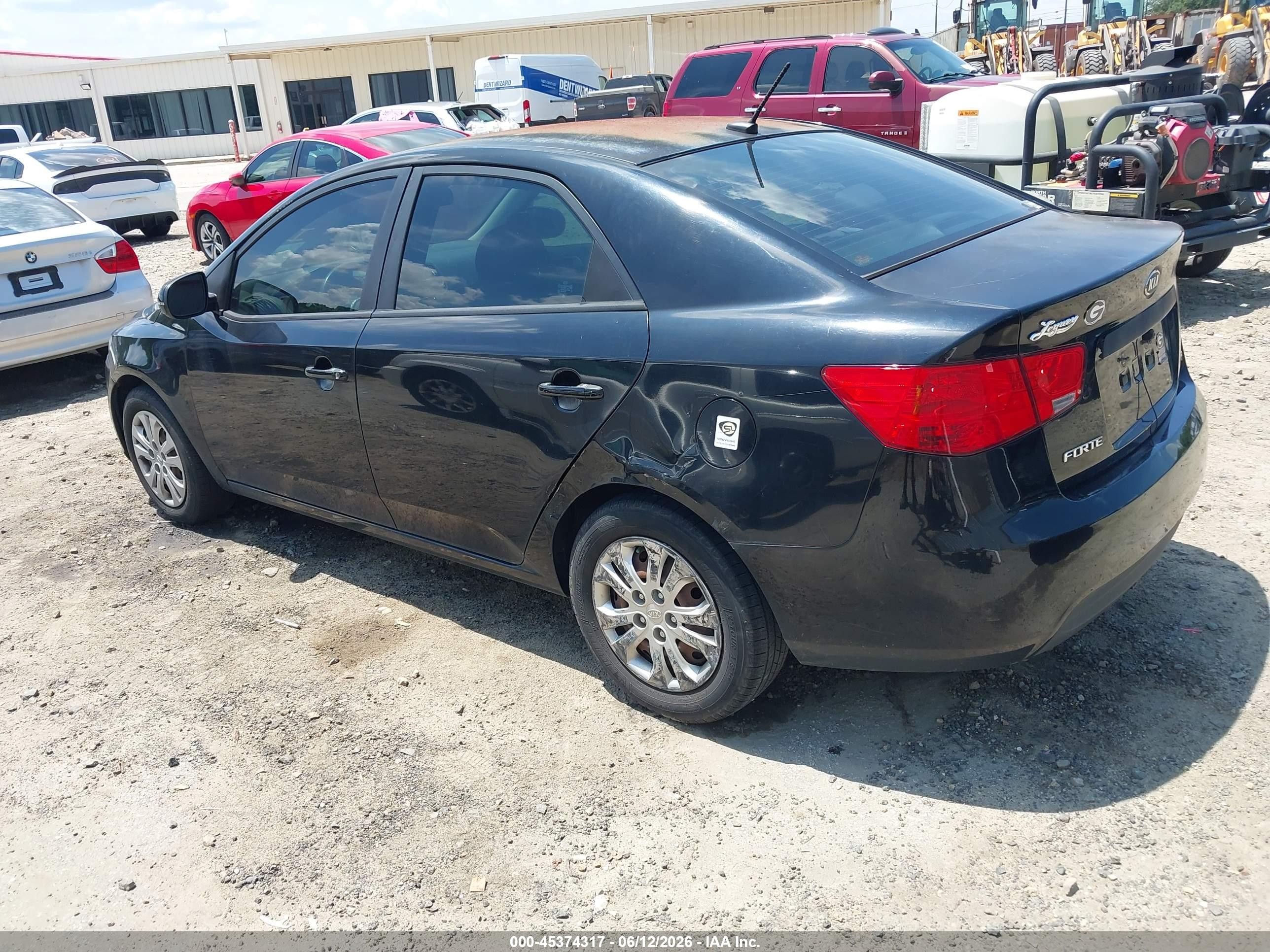 2012 Kia Forte Ex Black vin: KNAFU4A24C5548805