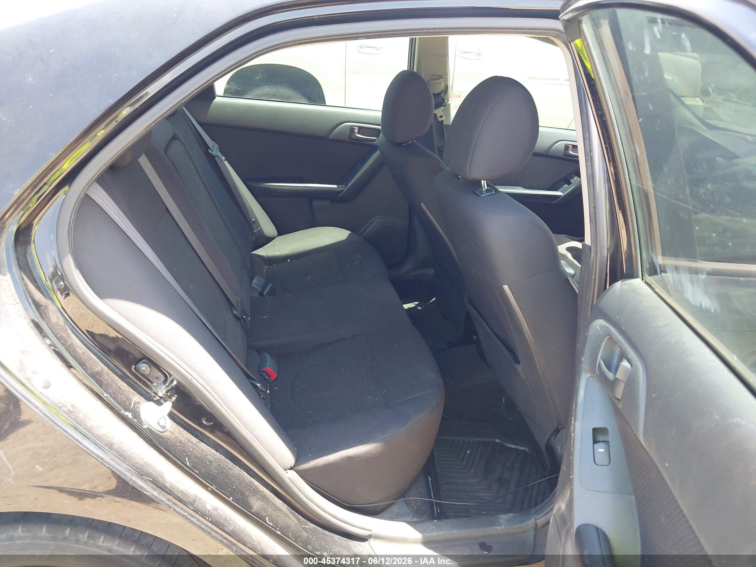 2012 Kia Forte Ex Black vin: KNAFU4A24C5548805
