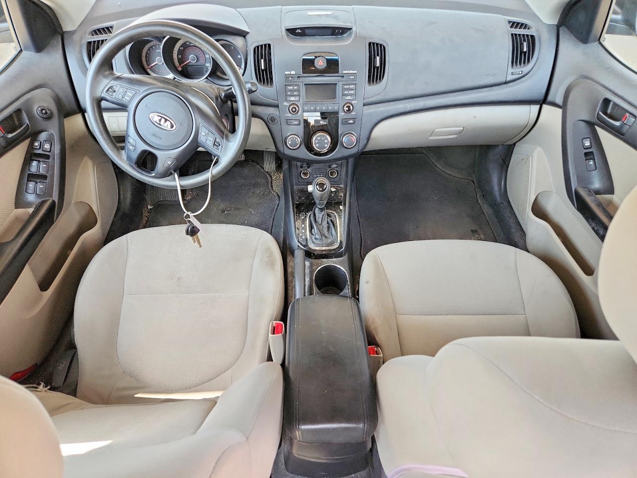 2012 Kia Forte Ex Gray vin: KNAFU4A24C5548948