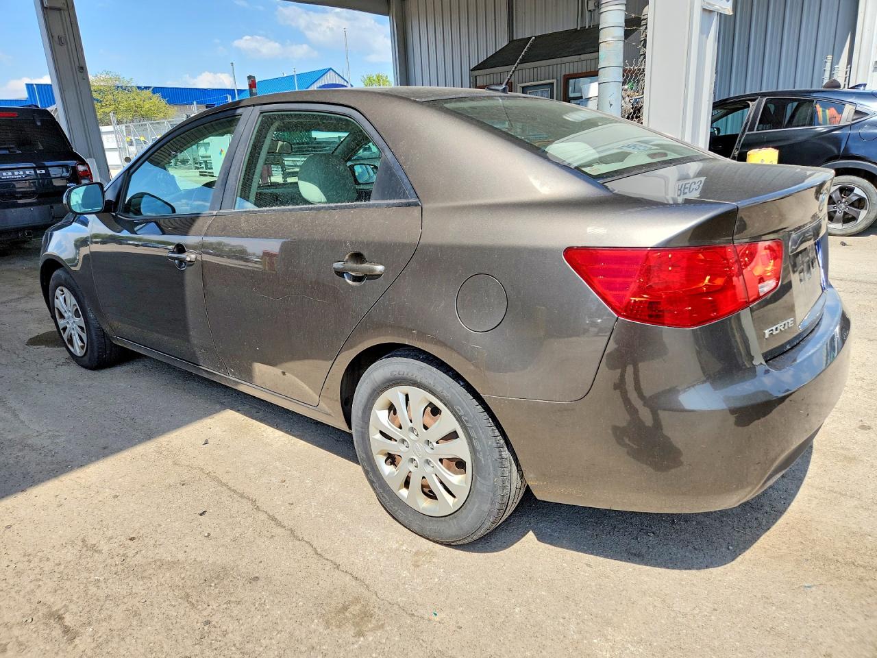 2012 Kia Forte Ex Gray vin: KNAFU4A24C5548948