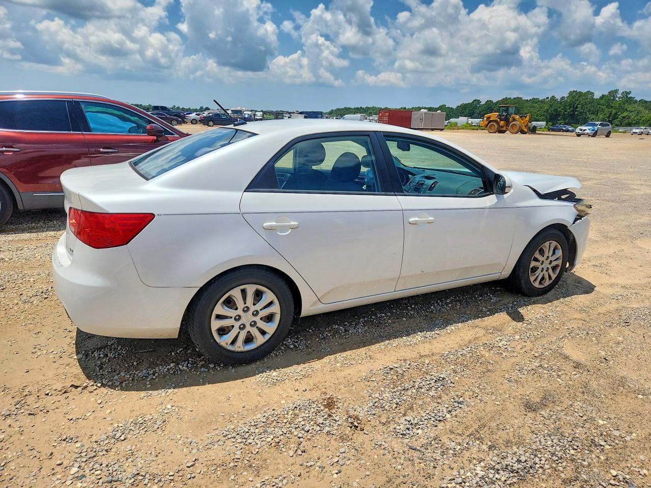 2013 Kia Forte Ex White vin: KNAFU4A24D5723913