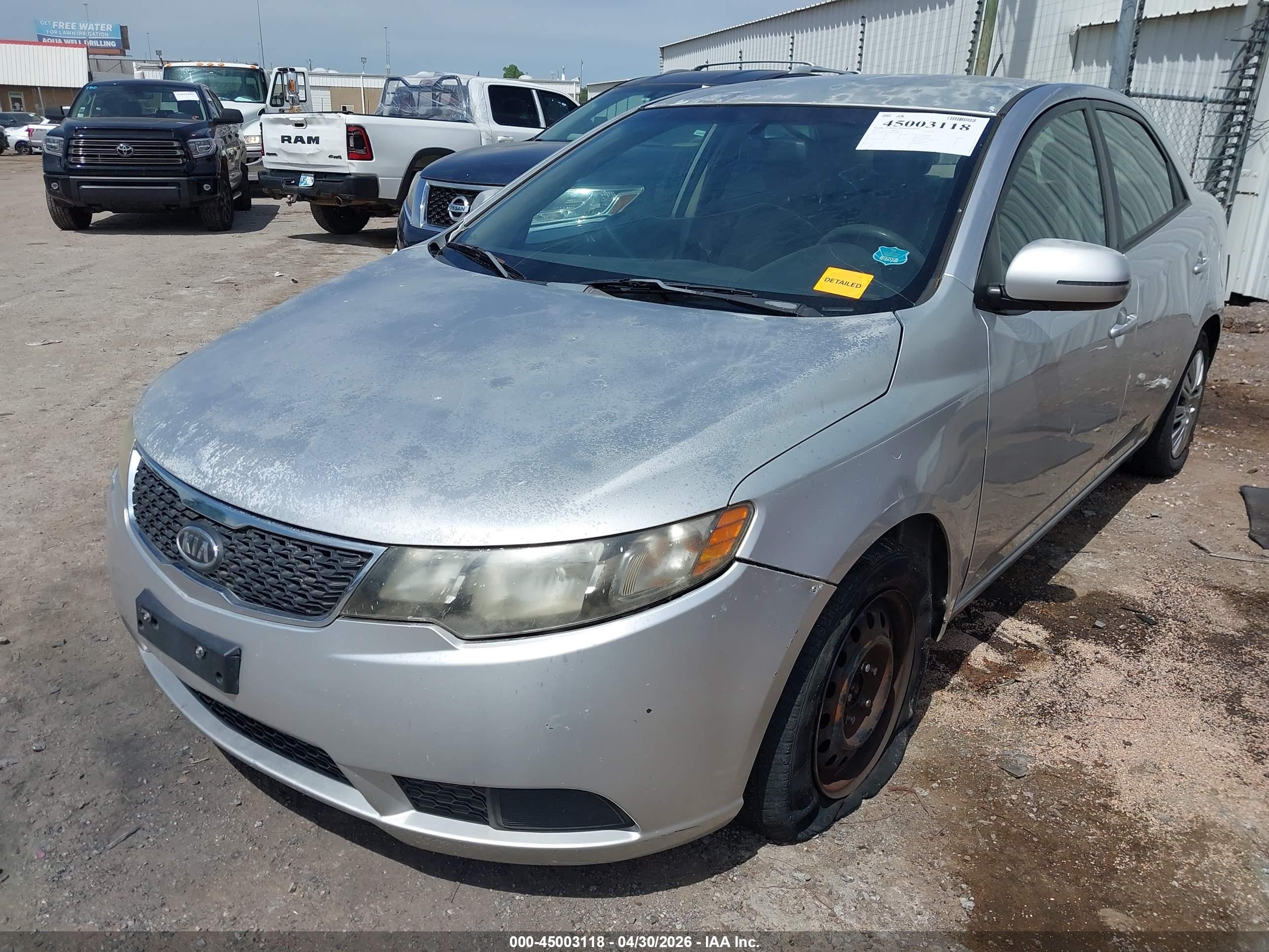 2013 Kia Forte Ex Серебряный vin: KNAFU4A24D5728559