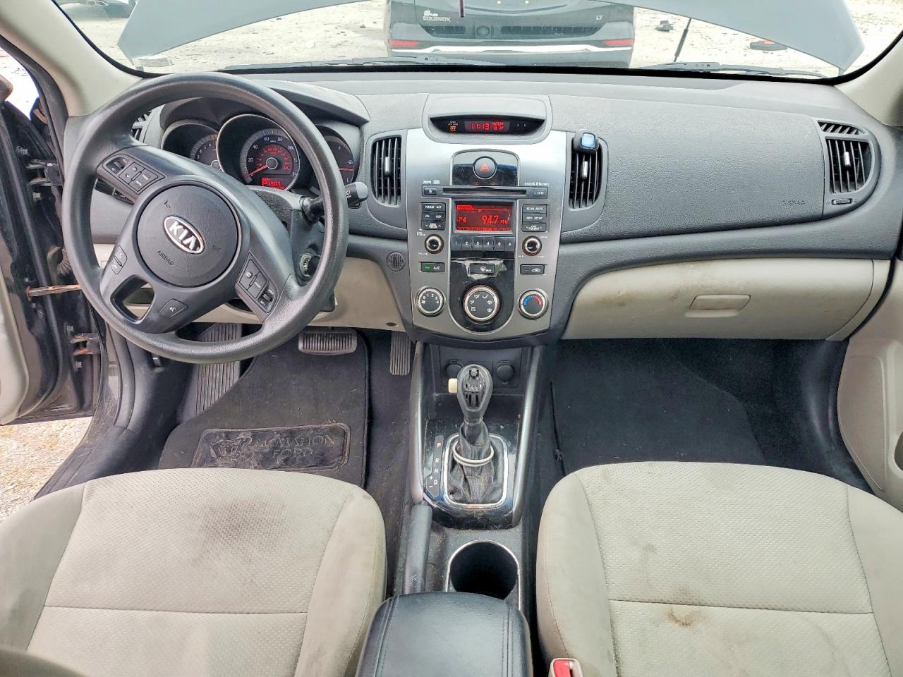 2013 Kia Forte Черный vin: KNAFU4A24D5737603