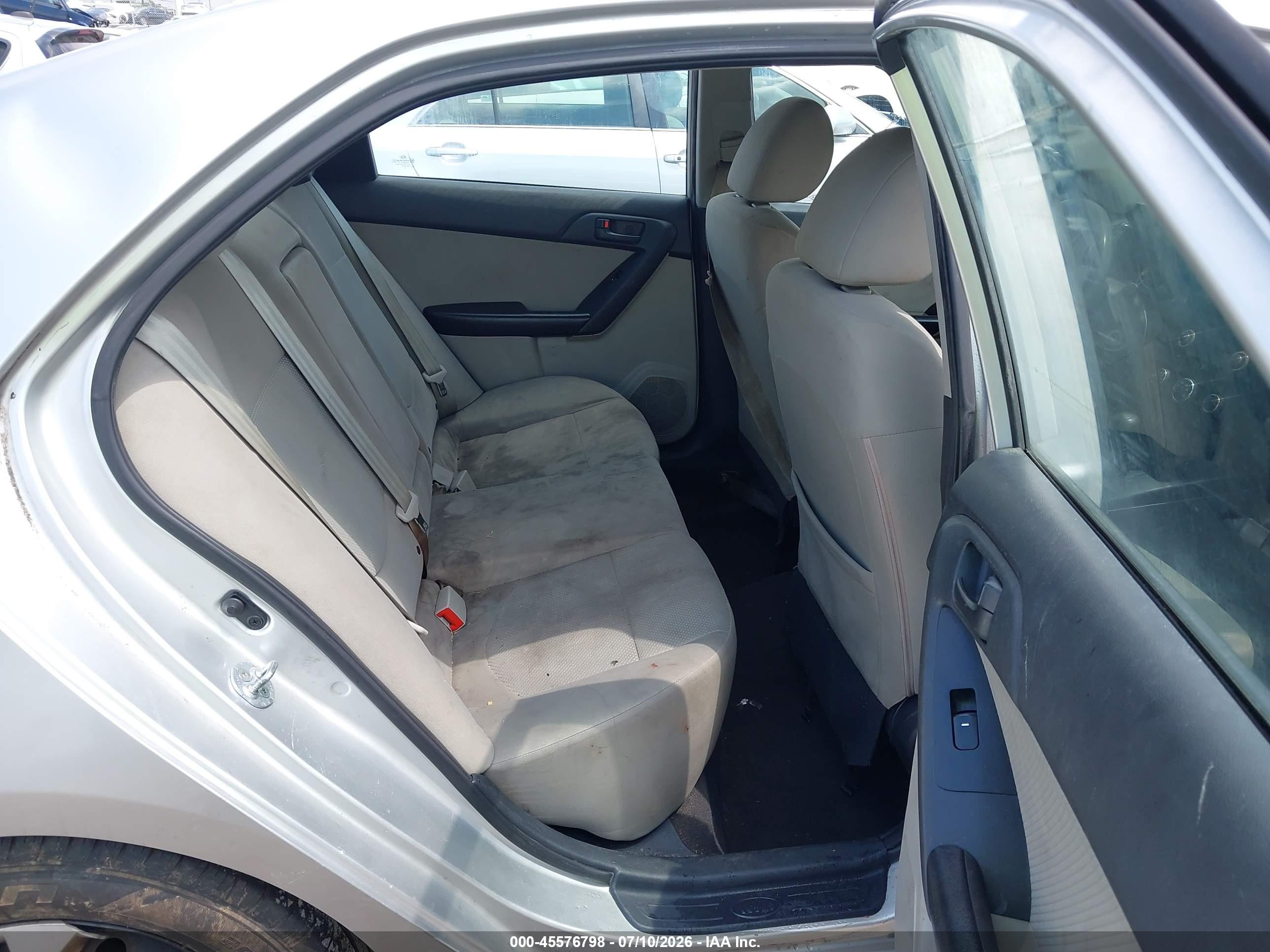 2010 Kia Forte Ex Silver vin: KNAFU4A25A5274916