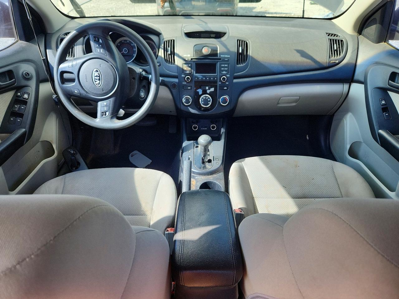 2010 Kia Forte Ex Gray vin: KNAFU4A25A5862329