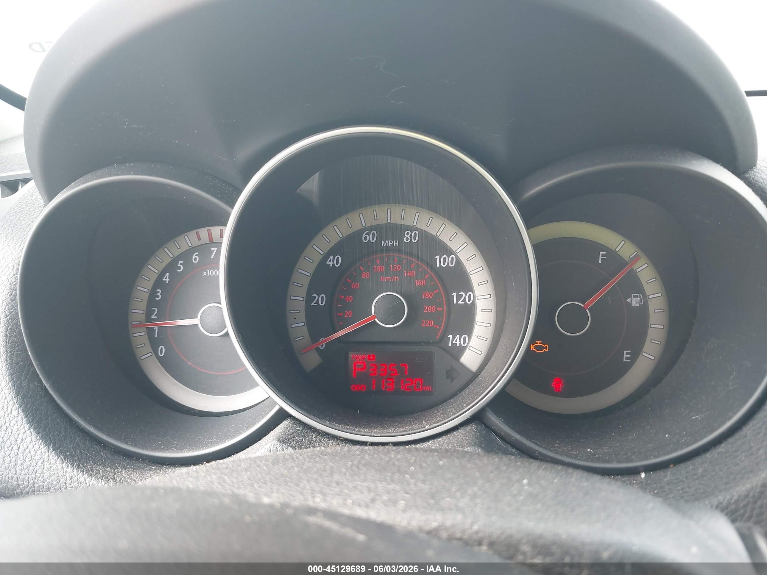 2011 Kia Forte Ex Black vin: KNAFU4A25B5354122