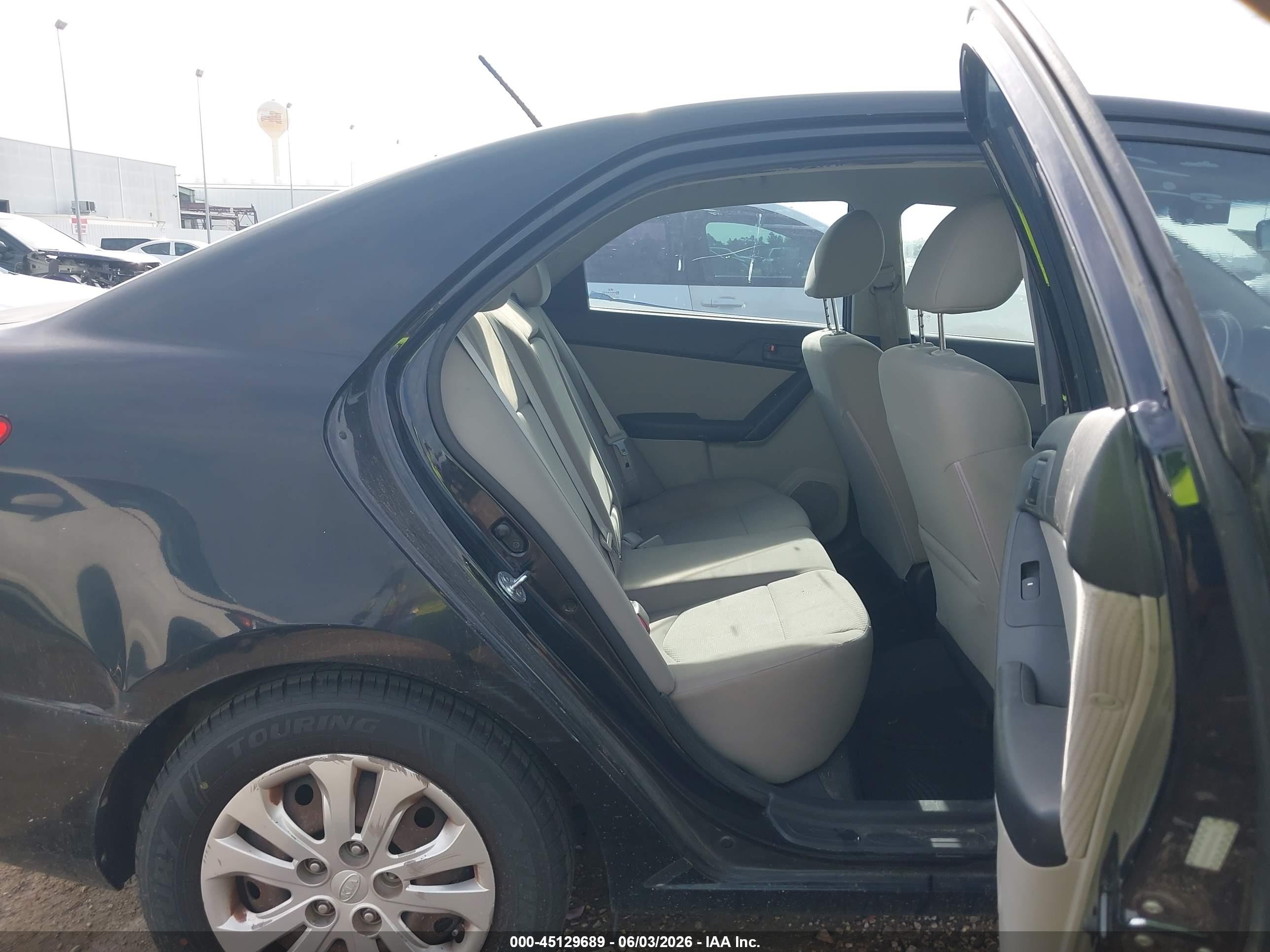 2011 Kia Forte Ex Black vin: KNAFU4A25B5354122
