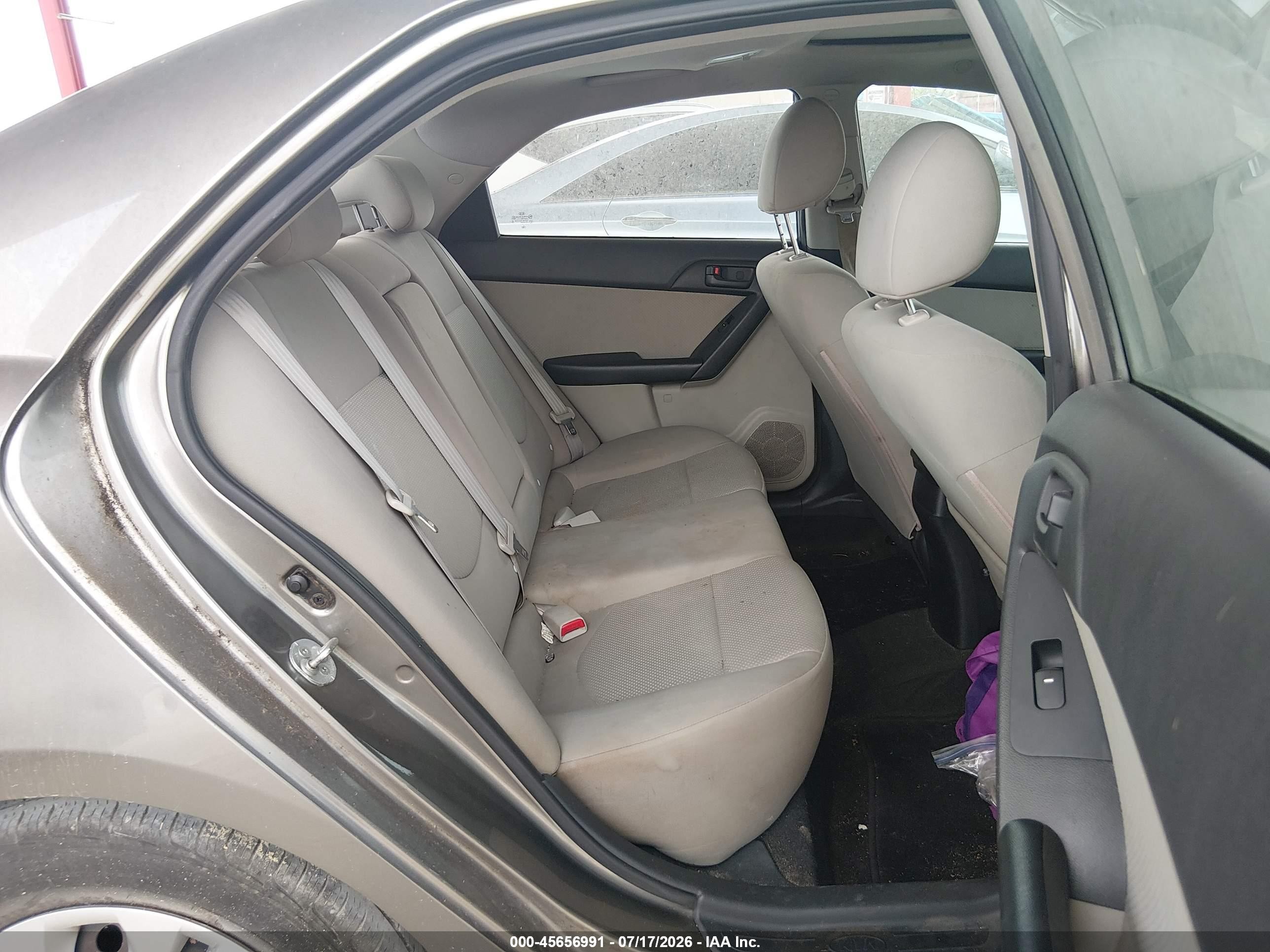 2011 Kia Forte Ex Gray vin: KNAFU4A25B5434066