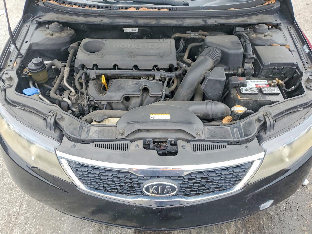 2011 Kia Forte Ex Black vin: KNAFU4A25B5442488