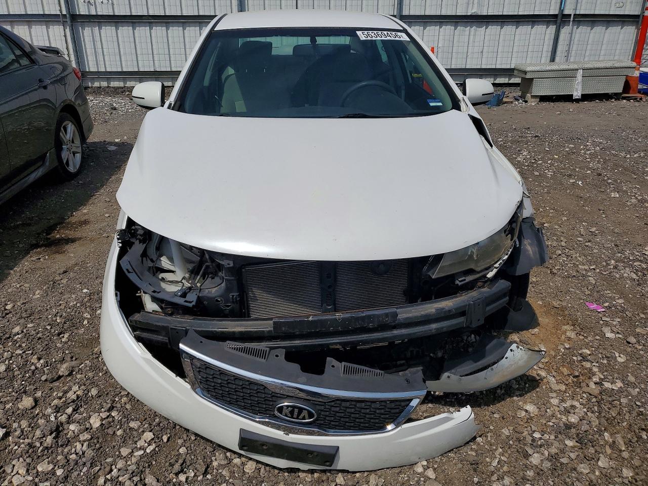 2011 Kia Forte Ex White vin: KNAFU4A25B5885126