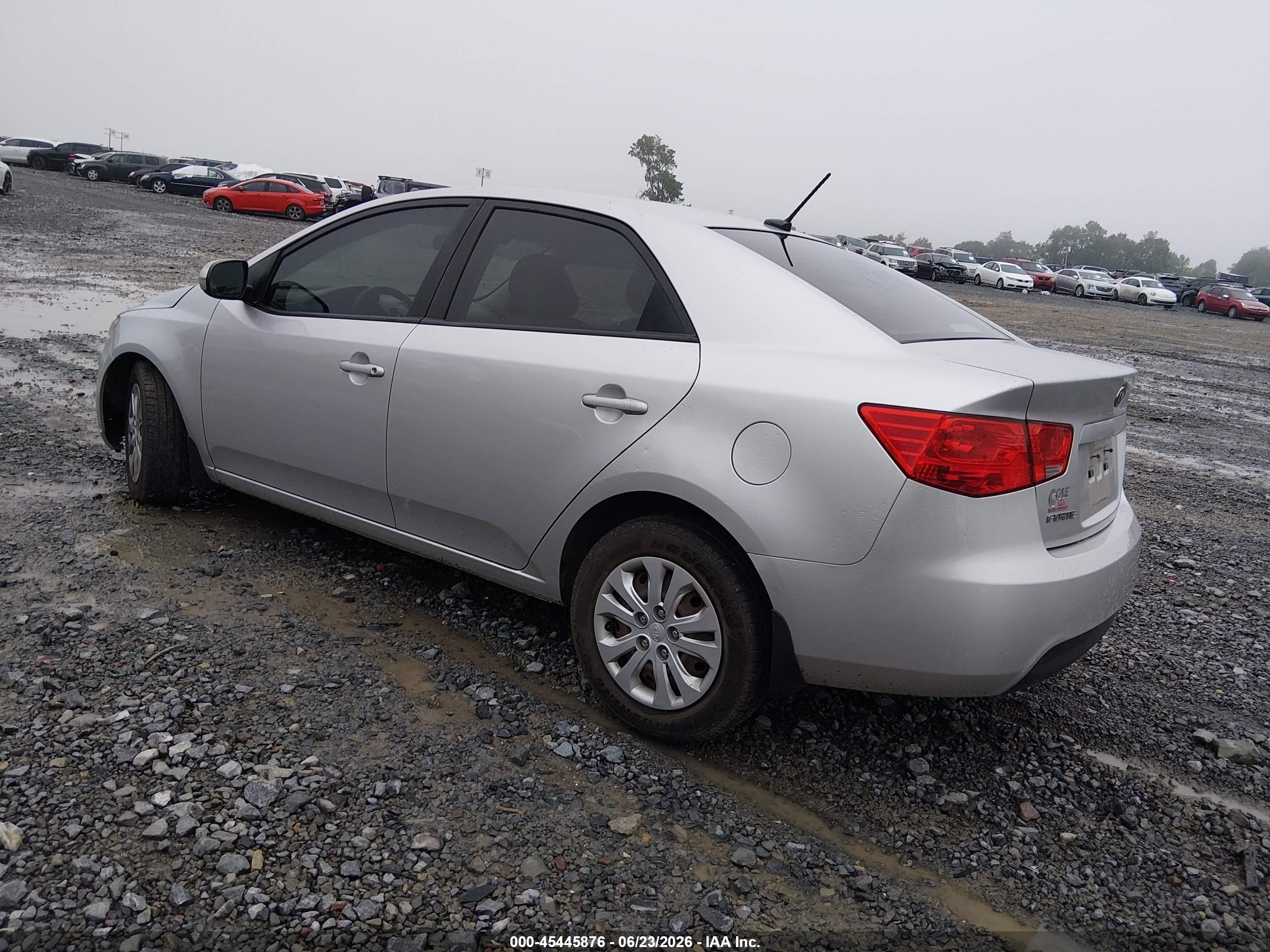 2012 Kia Forte Ex Серебряный vin: KNAFU4A25C5496133
