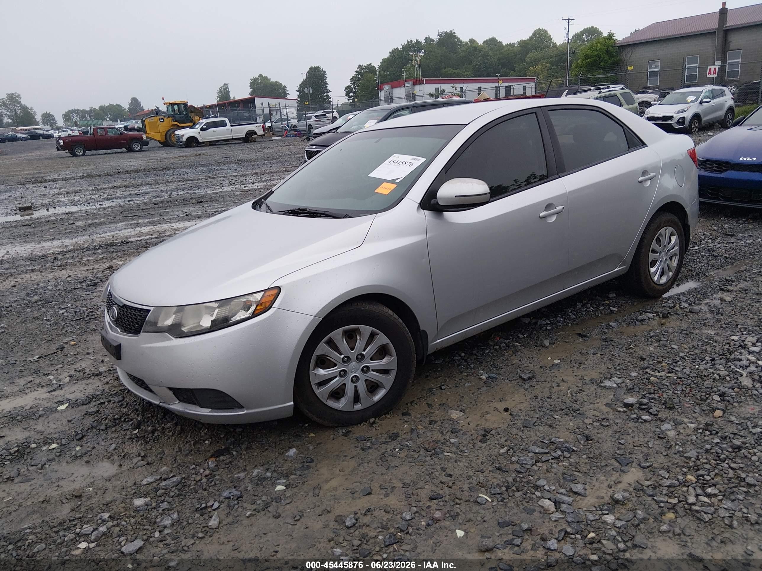 2012 Kia Forte Ex Серебряный vin: KNAFU4A25C5496133