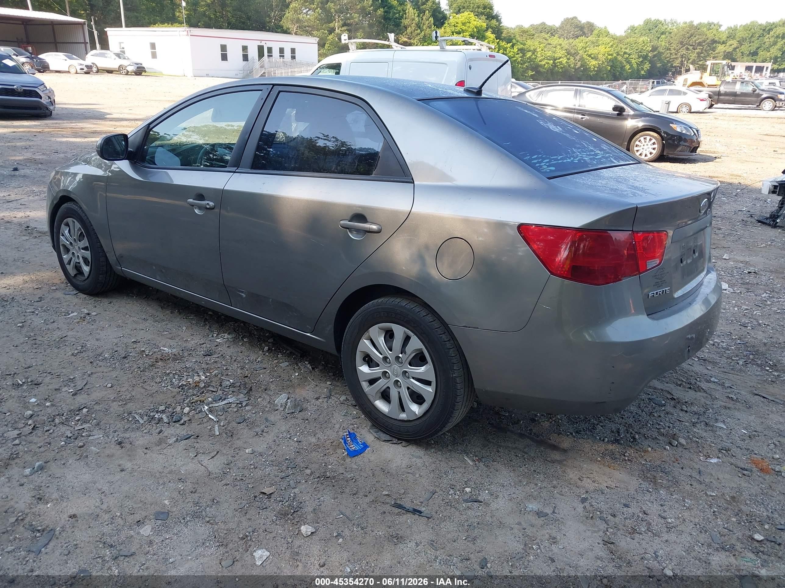 2012 Kia Forte Ex Silver vin: KNAFU4A25C5547517