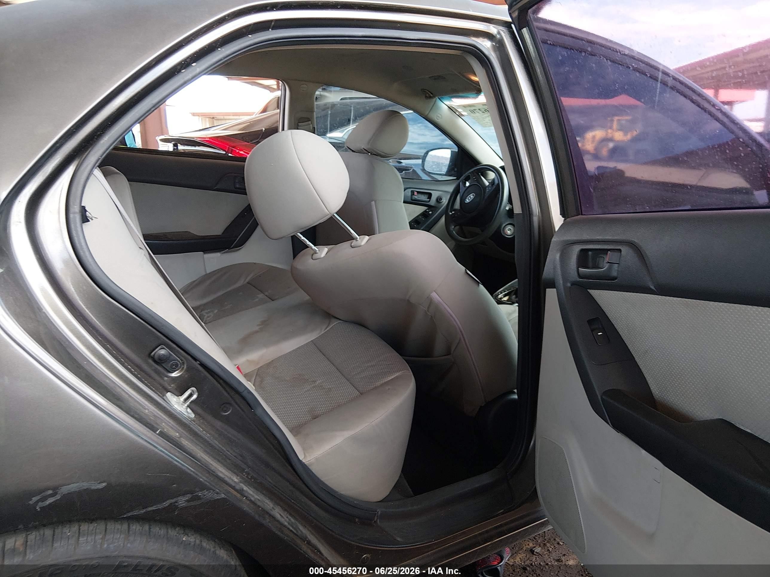 2012 Kia Forte Ex Gray vin: KNAFU4A25C5563992