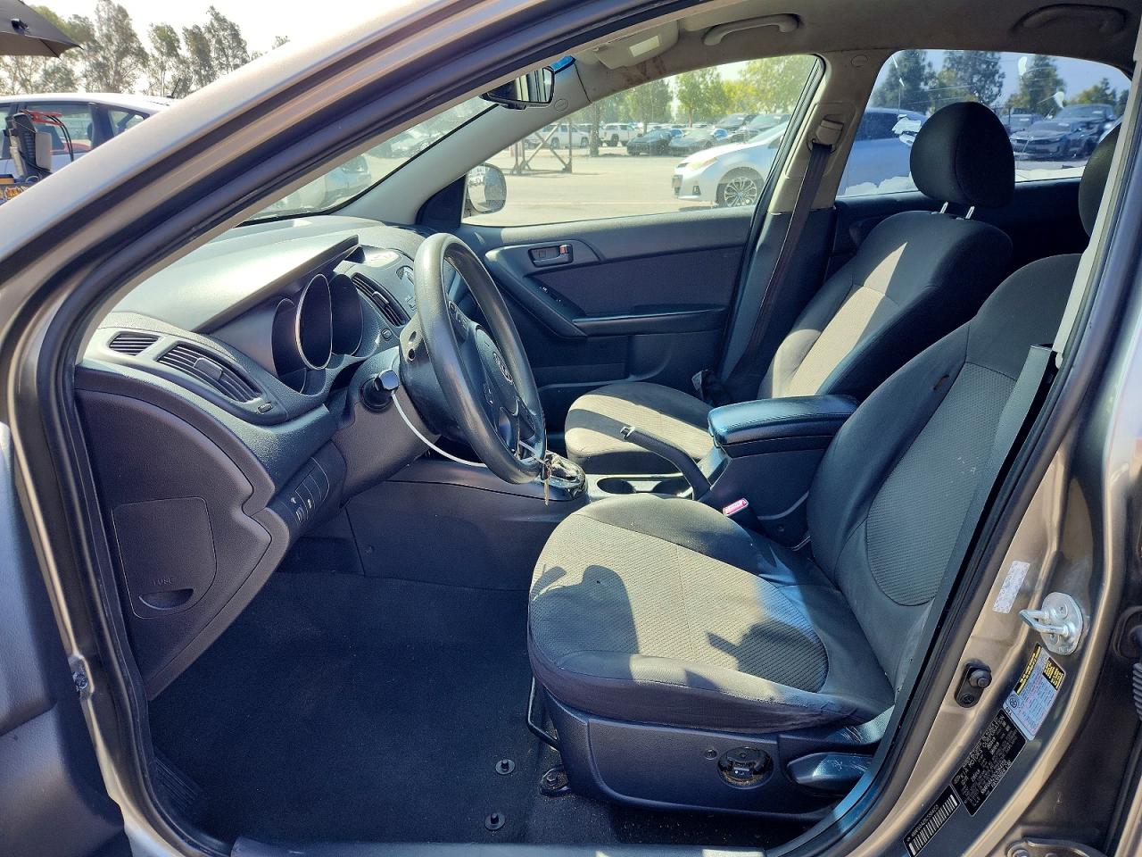 2012 Kia Forte Ex Gray vin: KNAFU4A25C5564155