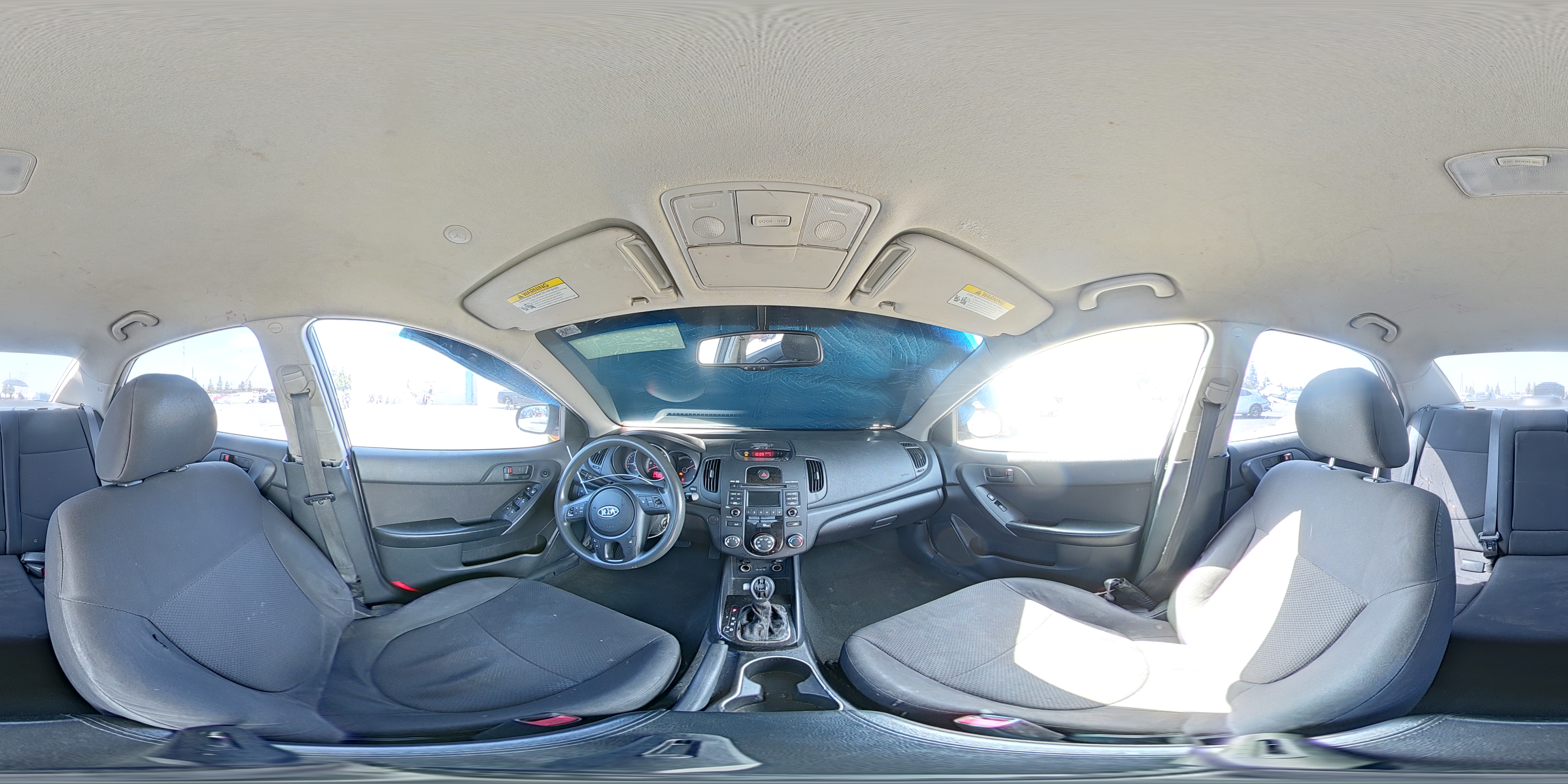 2012 Kia Forte Ex Gray vin: KNAFU4A25C5564155