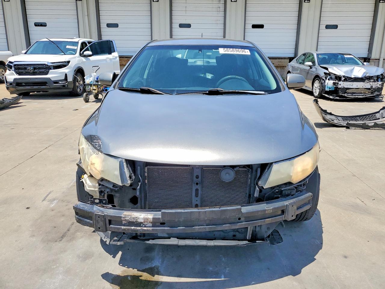 2012 Kia Forte Ex Gray vin: KNAFU4A25C5572935