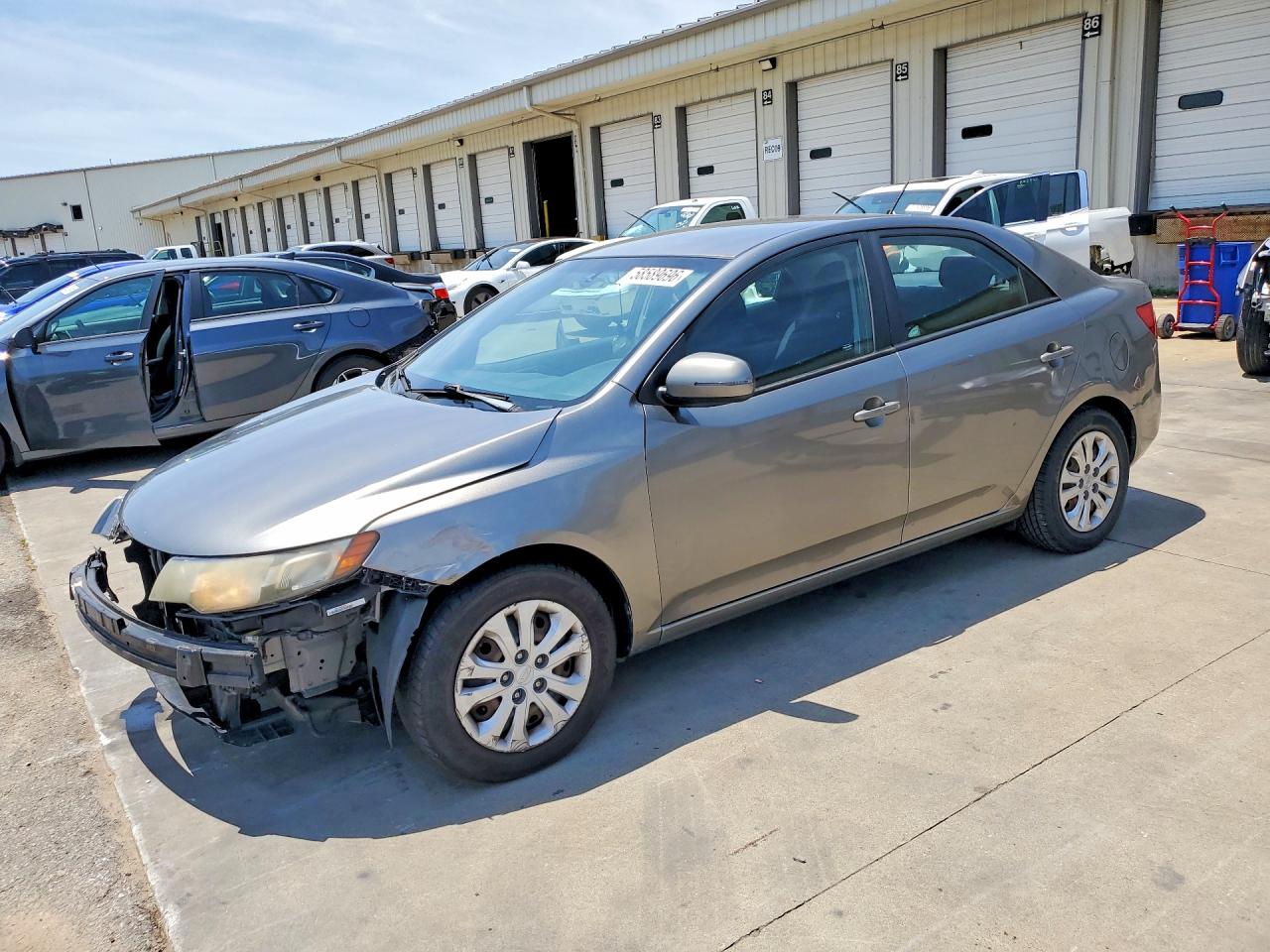 2012 Kia Forte Ex Gray vin: KNAFU4A25C5572935