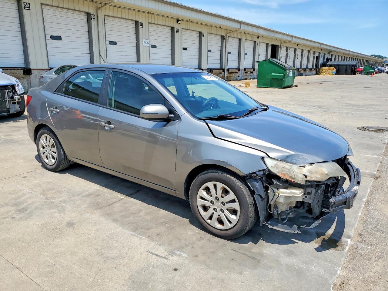 2012 Kia Forte Ex Gray vin: KNAFU4A25C5572935