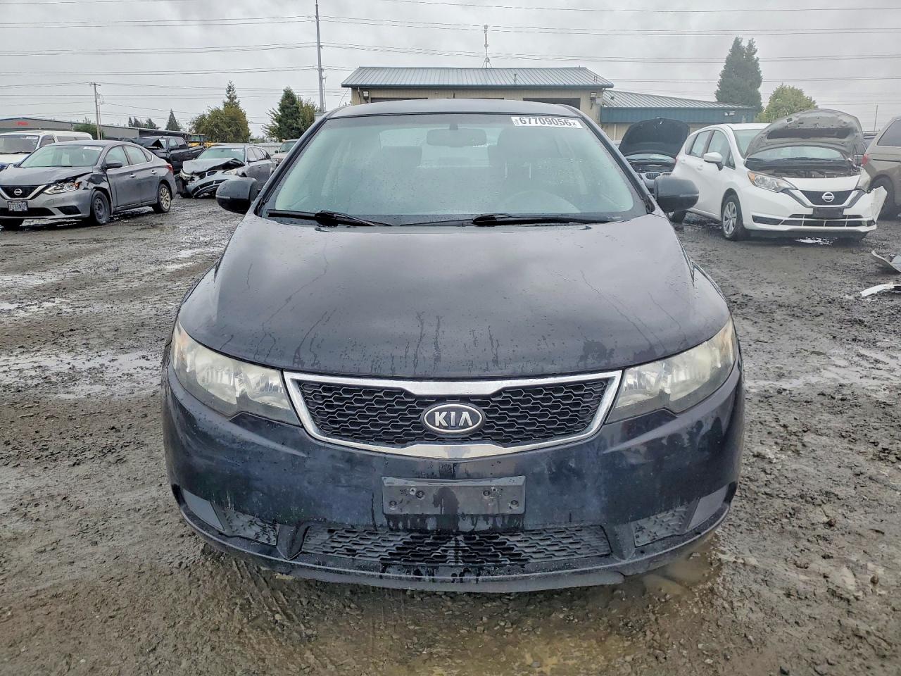 2012 Kia Forte Ex Черный vin: KNAFU4A25C5578153