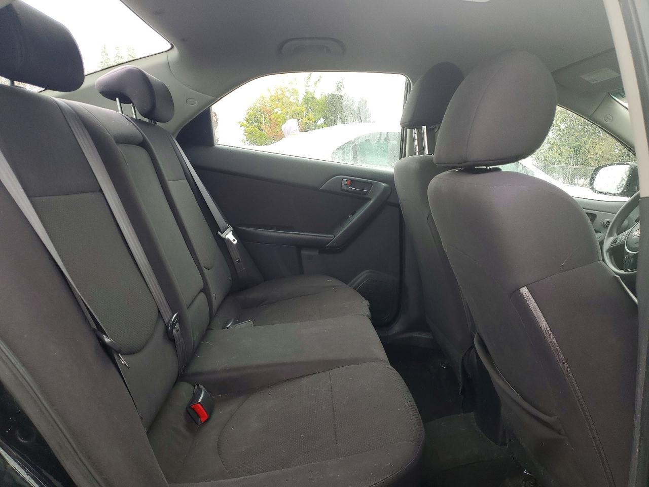 2012 Kia Forte Ex Черный vin: KNAFU4A25C5578153