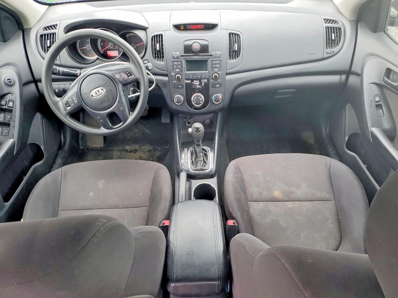2012 Kia Forte Ex Черный vin: KNAFU4A25C5578153