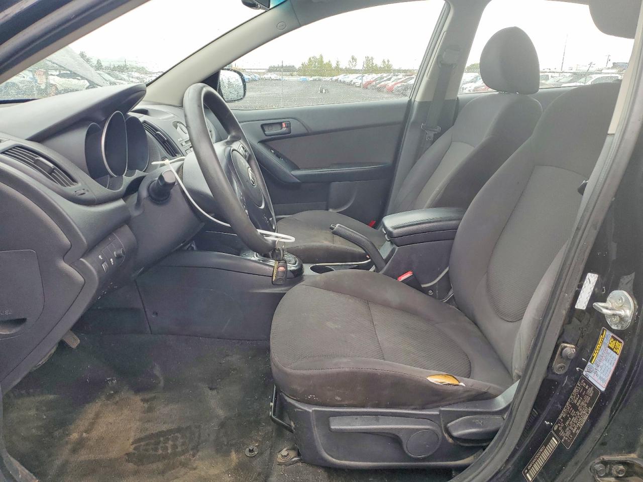 2012 Kia Forte Ex Черный vin: KNAFU4A25C5578153
