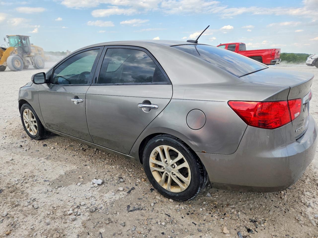 2012 Kia Forte Ex Gray vin: KNAFU4A25C5587726