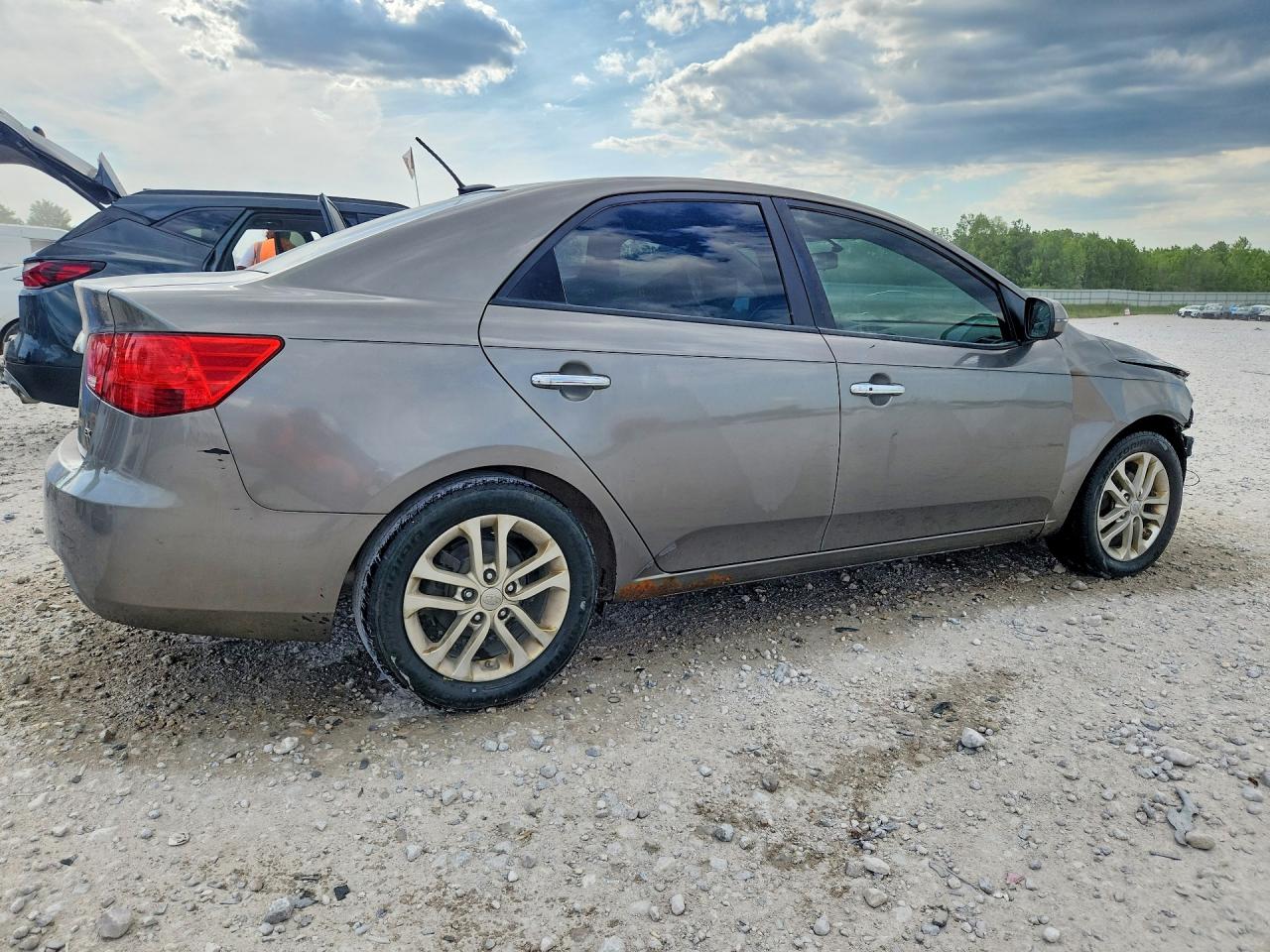 2012 Kia Forte Ex Gray vin: KNAFU4A25C5587726