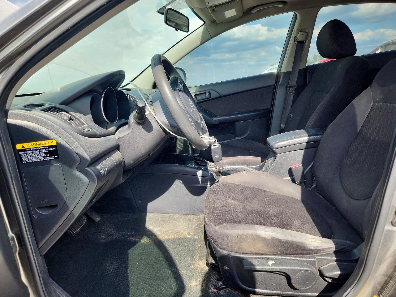 2012 Kia Forte Ex Gray vin: KNAFU4A25C5587726