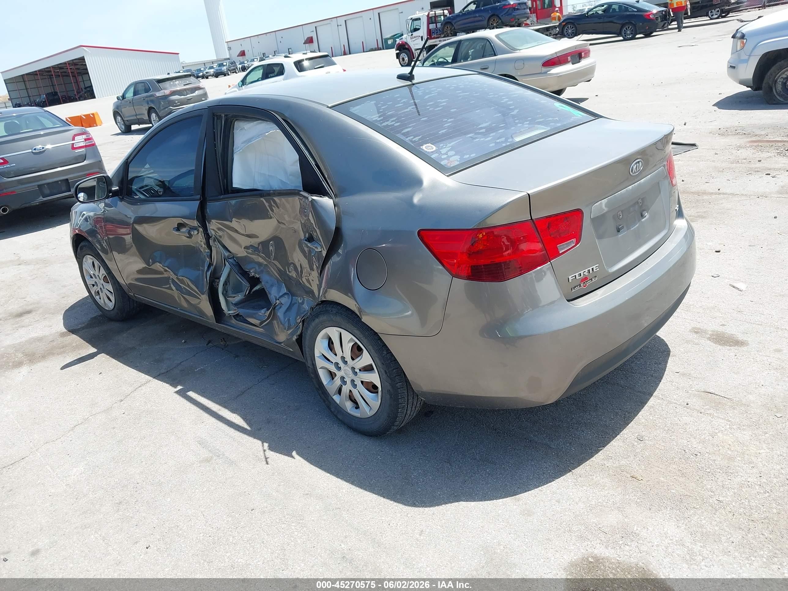 2012 Kia Forte Ex Tan vin: KNAFU4A25C5644815