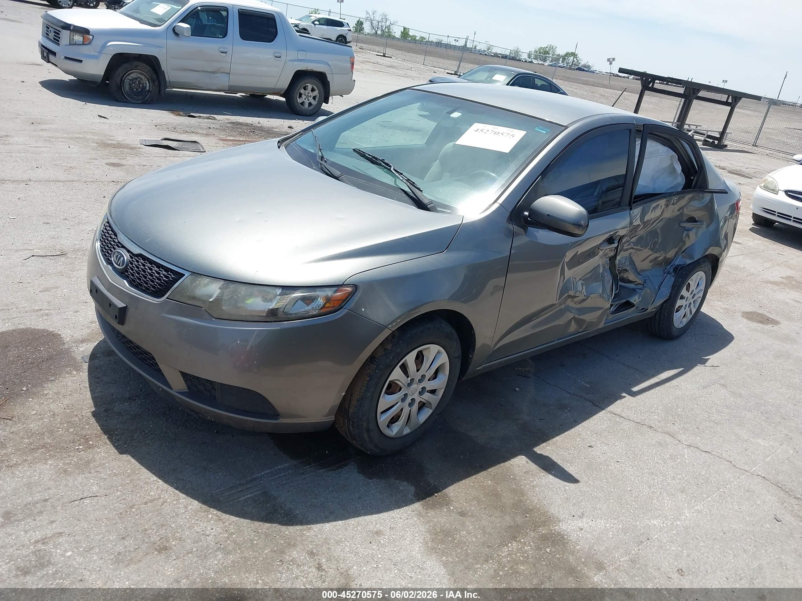 2012 Kia Forte Ex Tan vin: KNAFU4A25C5644815