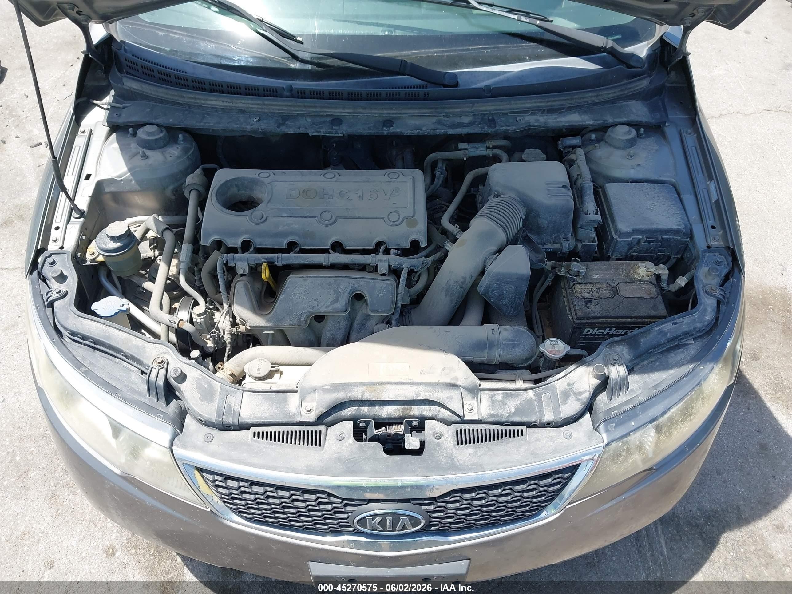 2012 Kia Forte Ex Tan vin: KNAFU4A25C5644815