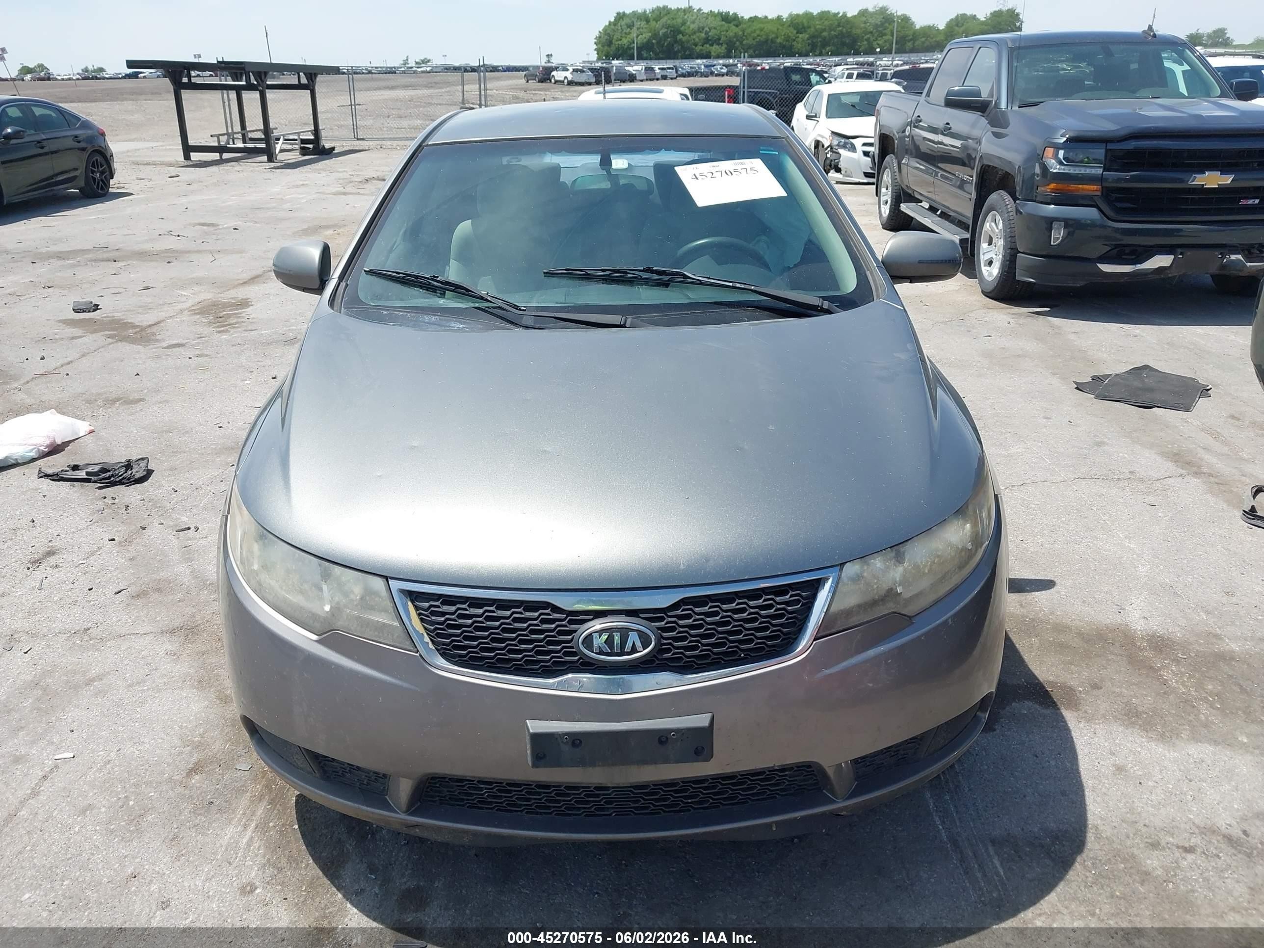 2012 Kia Forte Ex Tan vin: KNAFU4A25C5644815