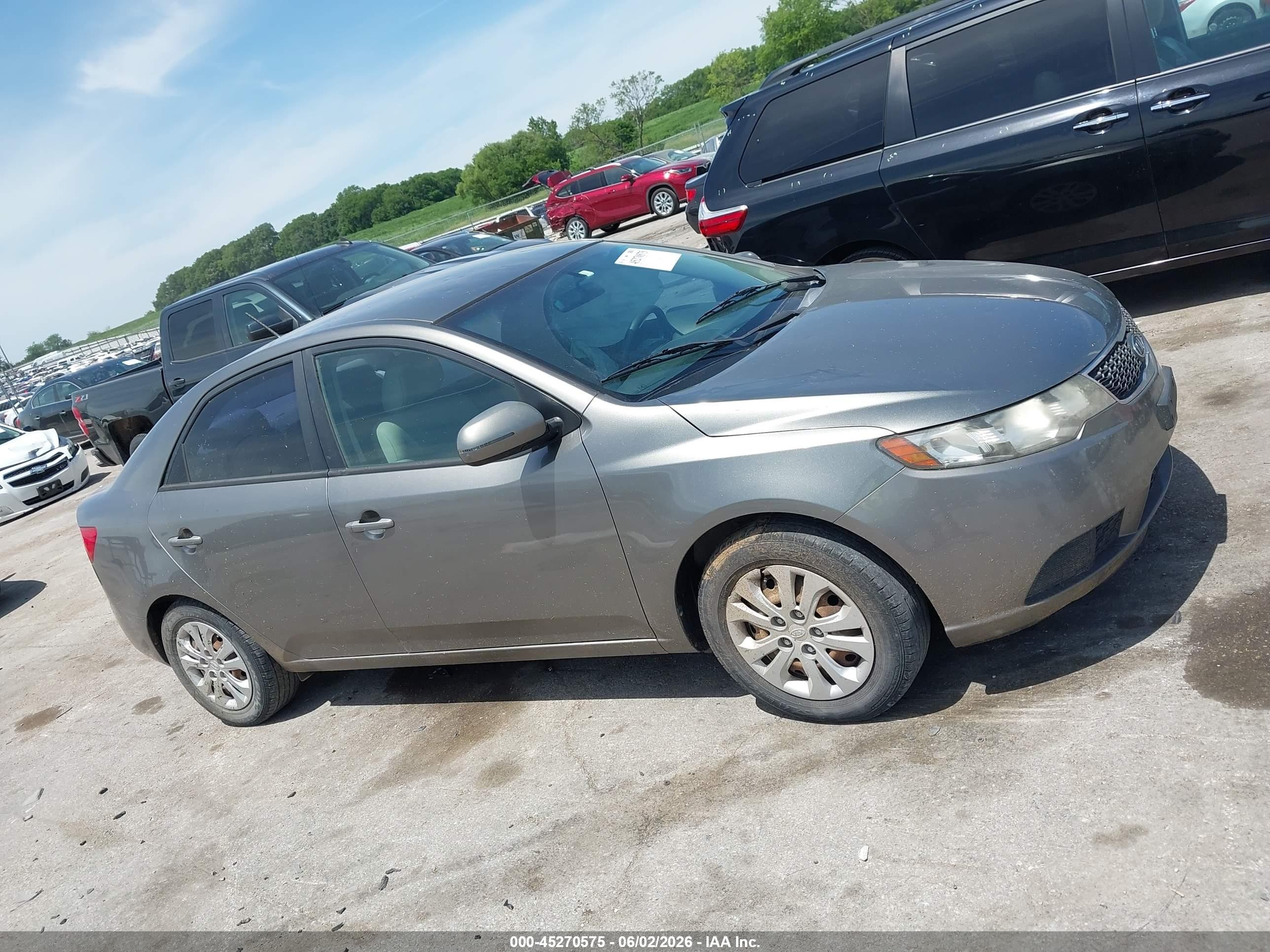2012 Kia Forte Ex Tan vin: KNAFU4A25C5644815